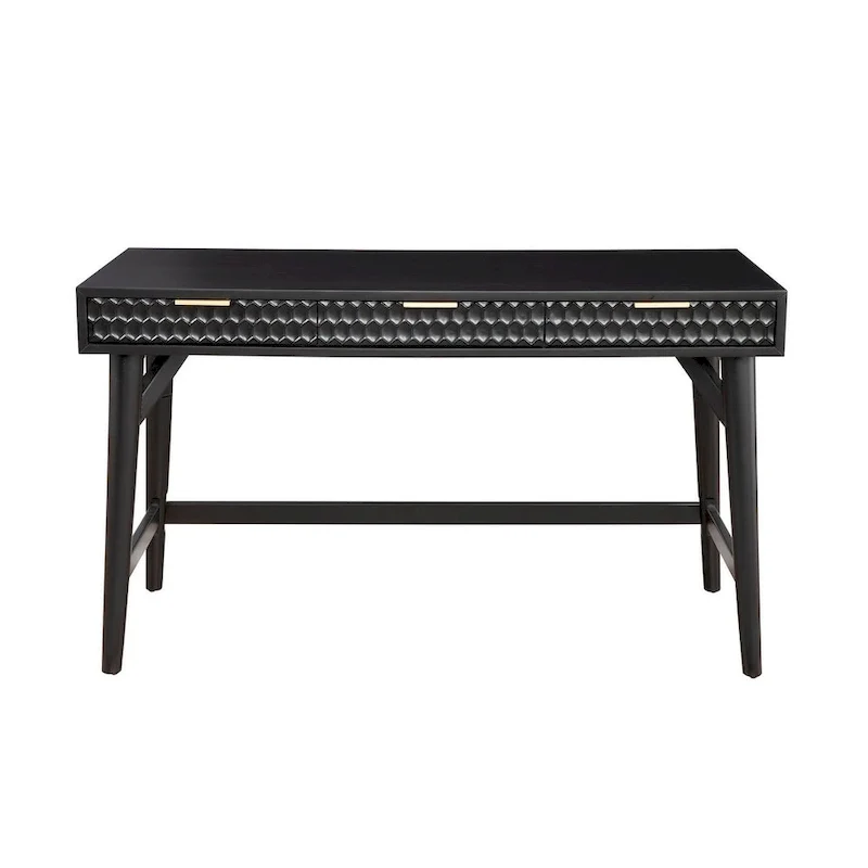 Bureau large Origins Alpine Black Pearl, noir
