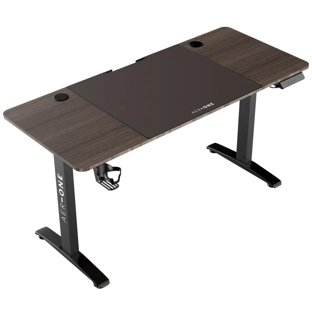 Bureau Électrique Gamer Blast - Bois (140 cm)