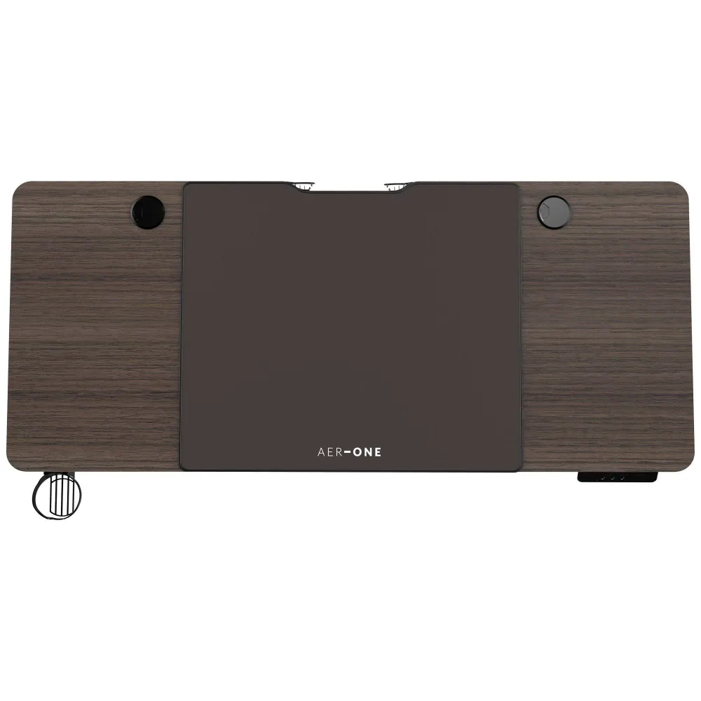 Bureau Électrique Gamer Blast - Bois (140 cm)