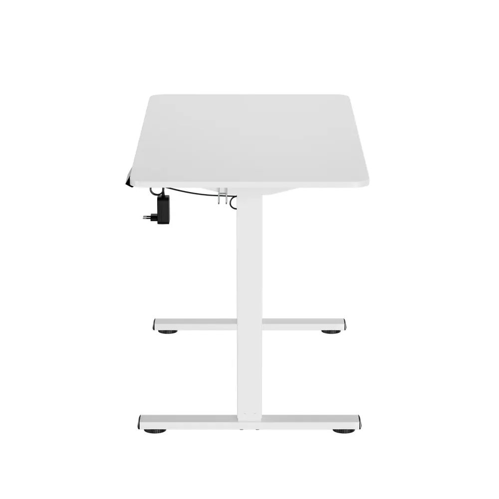 Bureau Électrique à Hauteur Réglable Blanc 120 x 60 cm - DREXEL