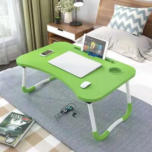 Bureau de lit vert