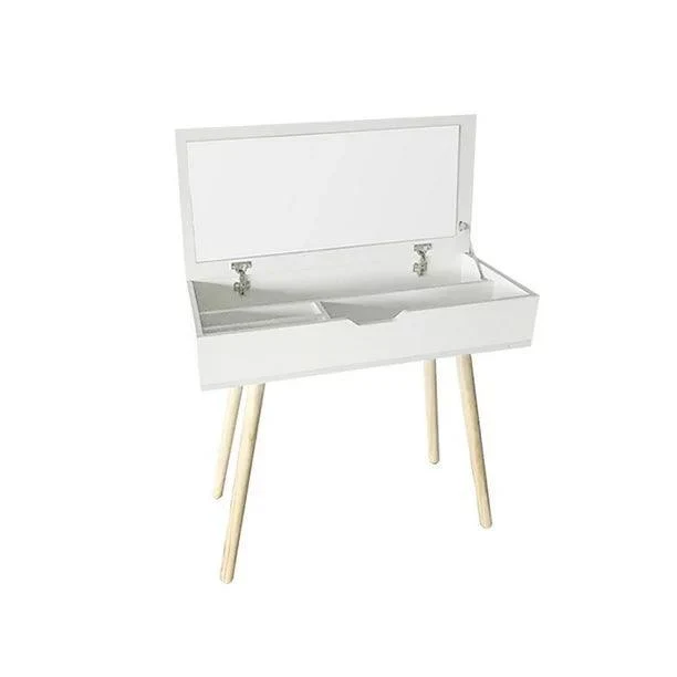 Bureau Moderne Blanc avec Rangement de Danawares