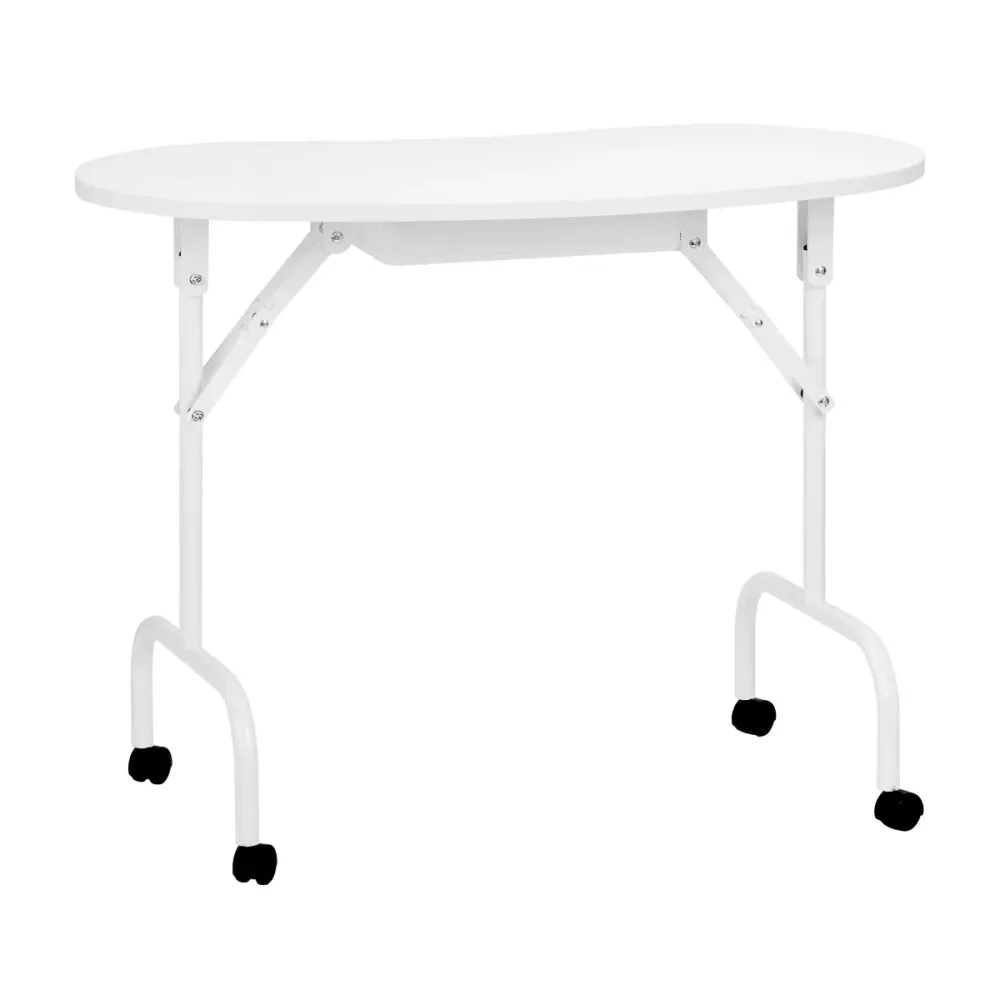 Bureau pliant 4031 blanc + sac
