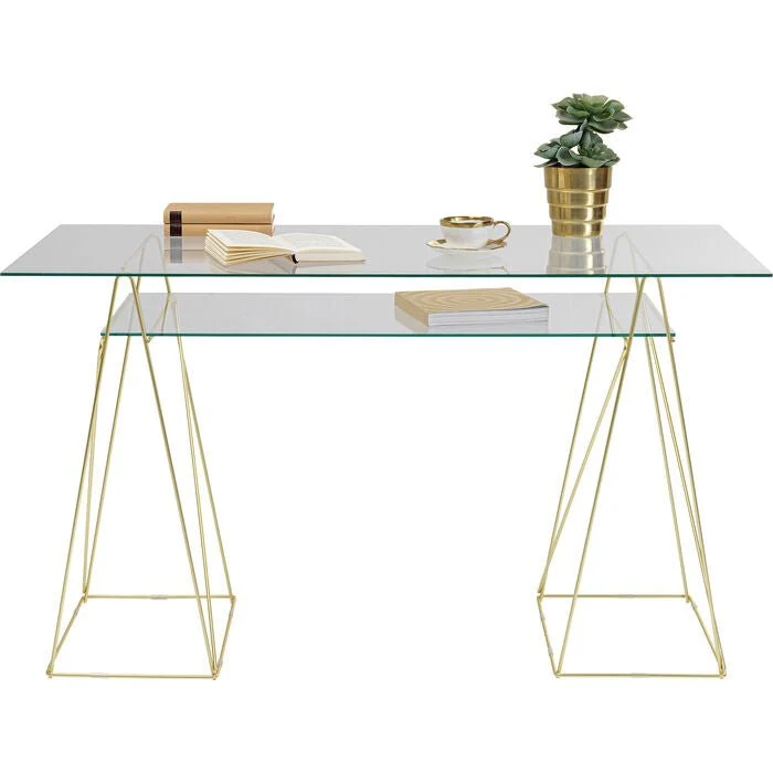 Bureau Polar laiton-verre