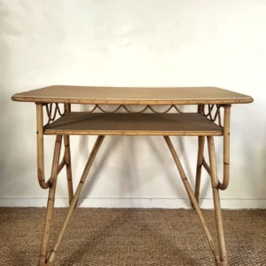 Bureau en rotin
