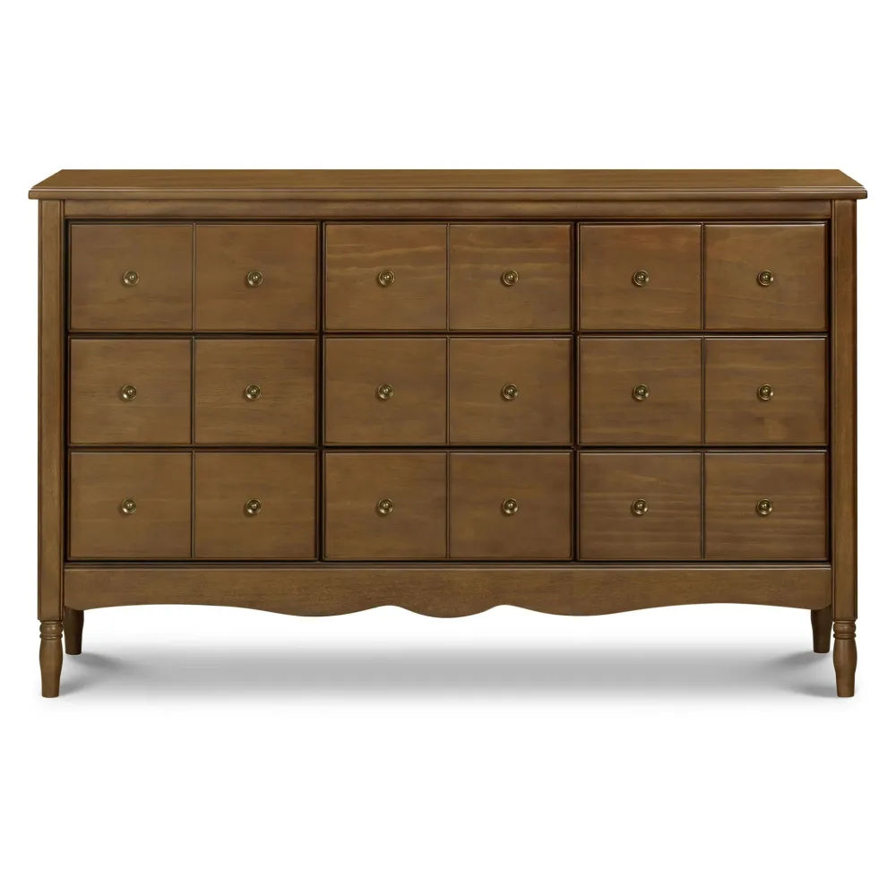 Bureau 9 Tiroirs Liberty - Noyer