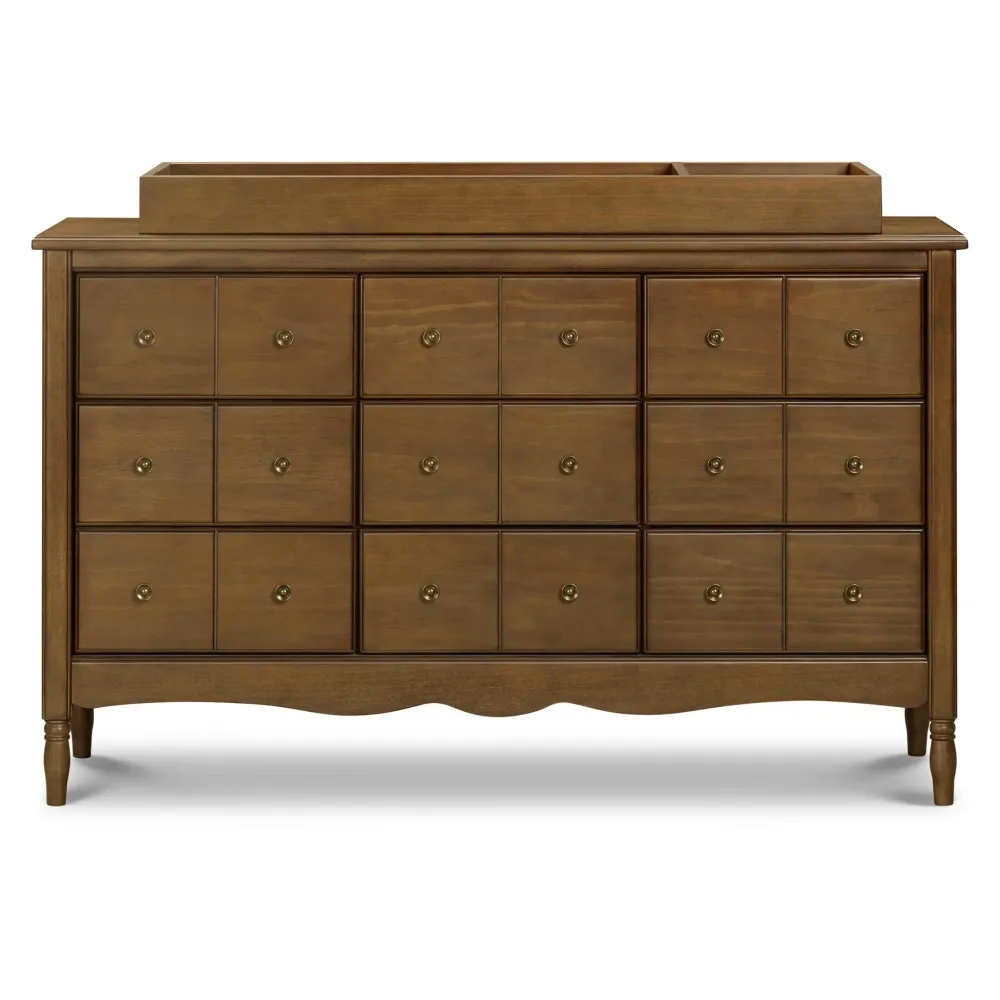 Bureau 9 Tiroirs Liberty - Noyer