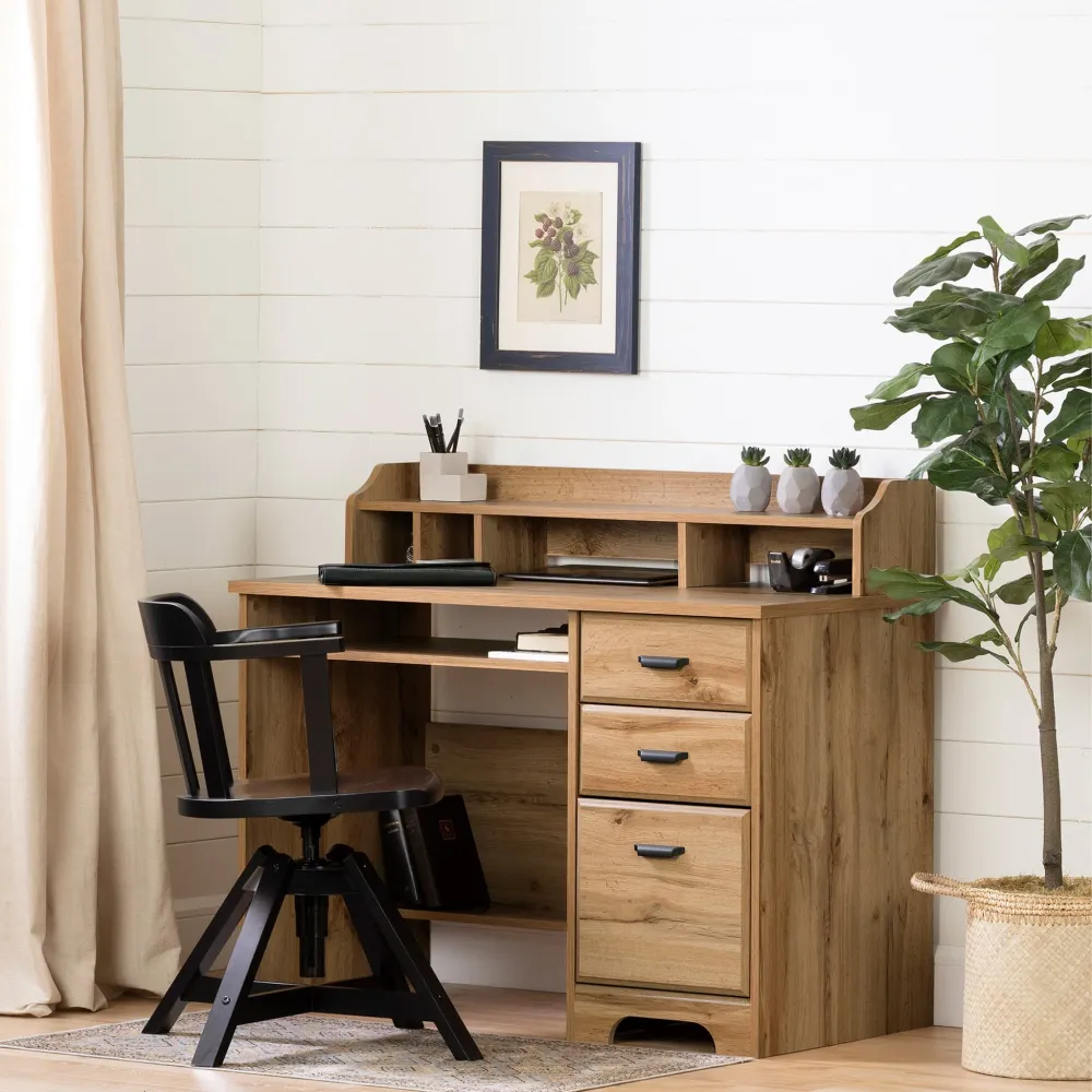 Bureau de Travail Versa - Chêne Nordique