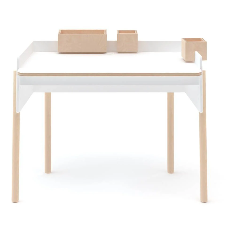 Bureau Évolutif Brooklyn - Blanc / Bouleau