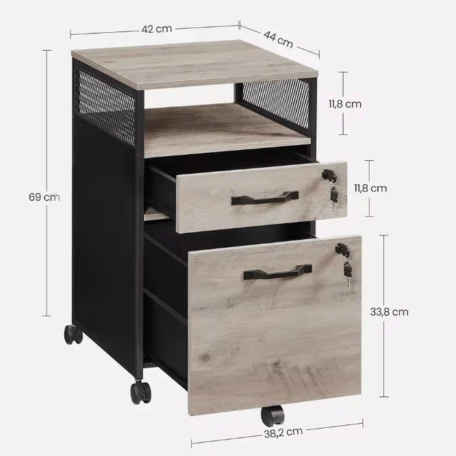 Caisson bois pour bureau