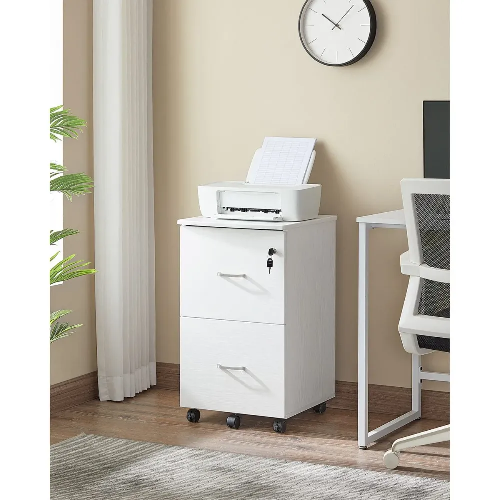 Caisson de bureau blanc