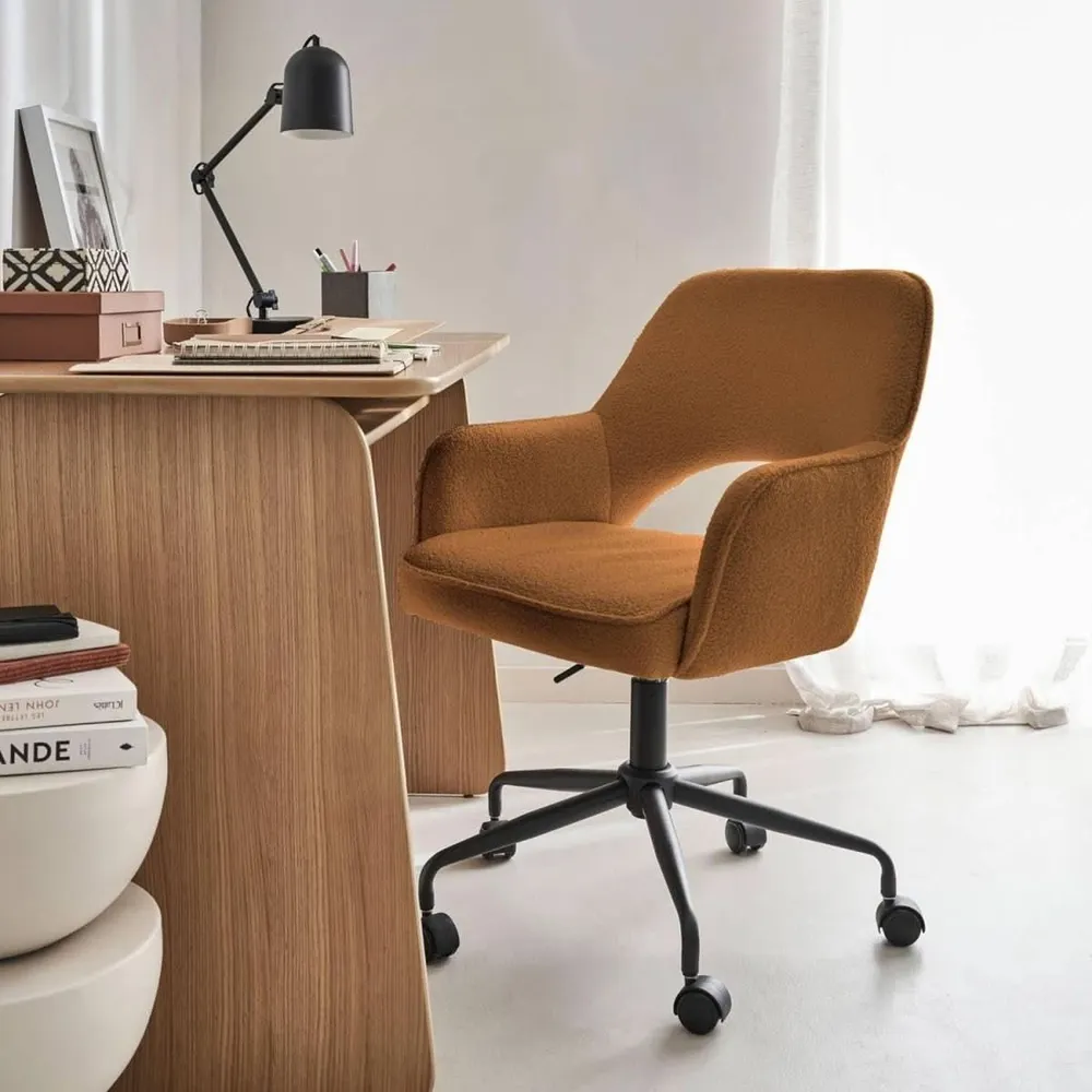 Chaise Bureau Bouclettes | Confort Céleste