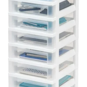 Chariot de rangement avec plateau organisateur – 10 tiroirs