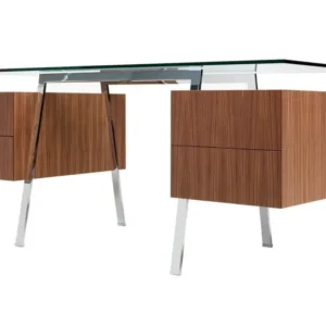 Homework Desk 2 avec tiroirs doubles Classic Design Italia