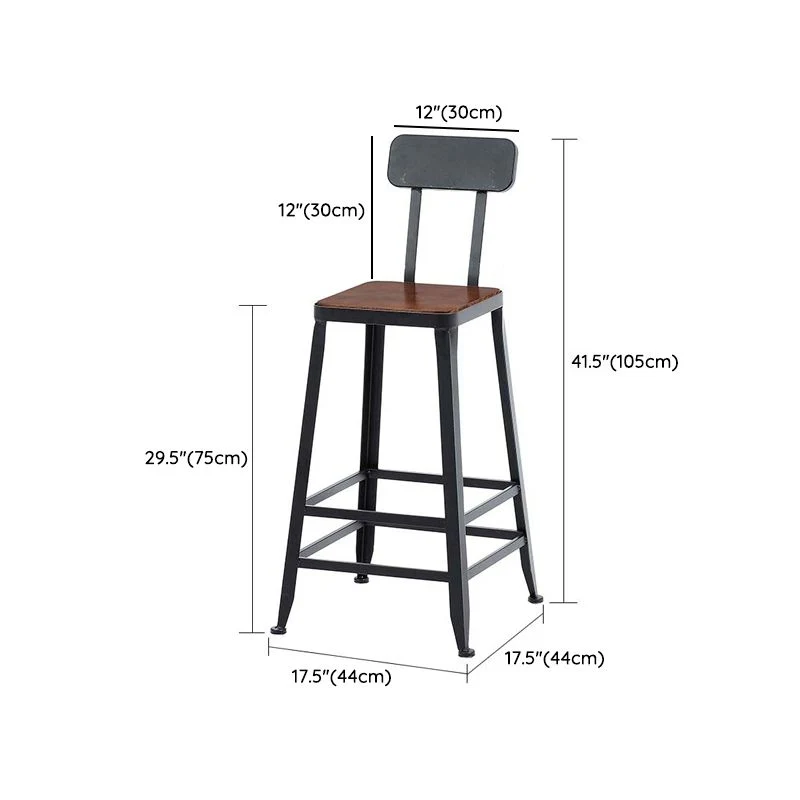 1/4/6/11 pièces tabouret de bar et ensemble de table ensemble de table de bar en bois massif Clearhalo