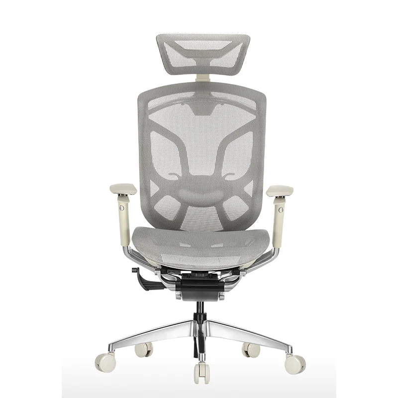 Accoudoirs inclus Chaise de bureau Chaise pivotante moderne à hauteur de siège réglable avec roulettes Clearhalo