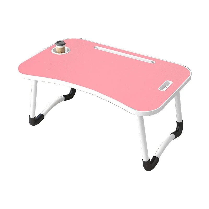 Accueil Table d'ordinateur portable de 15,75 pouces de large, bureau d'écriture flottant à base de traîneau Clearhalo
