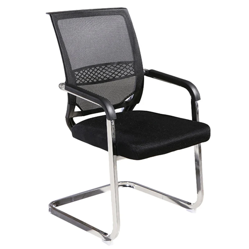 Acier aucune chaise de conférence de roues chaise de conférence de soutien lombaire moderne Clearhalo