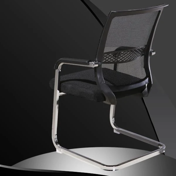 Acier aucune chaise de conférence de roues chaise de conférence de soutien lombaire moderne Clearhalo