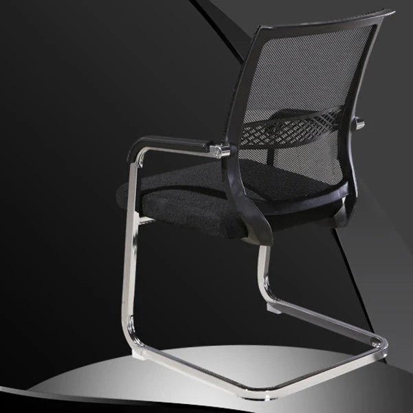 Acier aucune chaise de conférence de roues chaise de conférence de soutien lombaire moderne Clearhalo