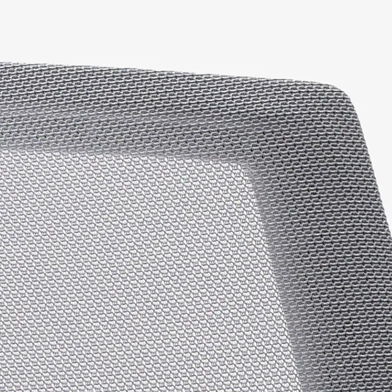 AirGrid respirable de chaise de bureau de bras fixes modernes aucune chaise de roues Clearhalo