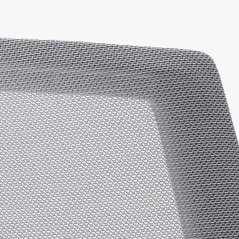 AirGrid respirable de chaise de bureau de bras fixes modernes aucune chaise de roues Clearhalo
