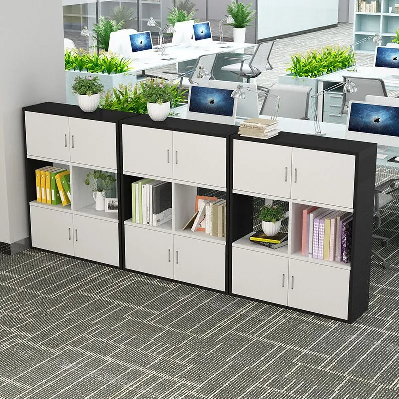 Armoire en bois traditionnelle avec classeur vertical de rangement pour bureau Clearhalo