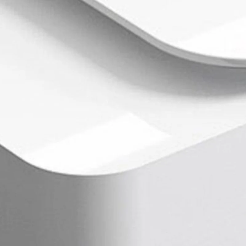 Armoire de bureau de direction blanche contemporaine, socle de bureau en forme de L Clearhalo
