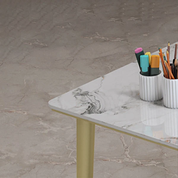 Armoire de bureau Glam Stone incluse, bureau d'écriture pour bureau Clearhalo