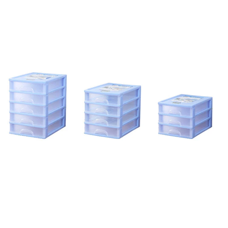 Armoire de classement à tiroirs en plastique Coastal Cabinet pour la maison et le bureau Clearhalo