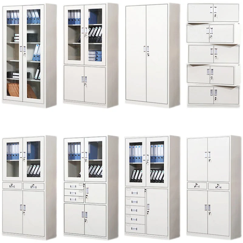 Armoire contemporaine avec serrure en acier et classeur de rangement pour bureau Clearhalo