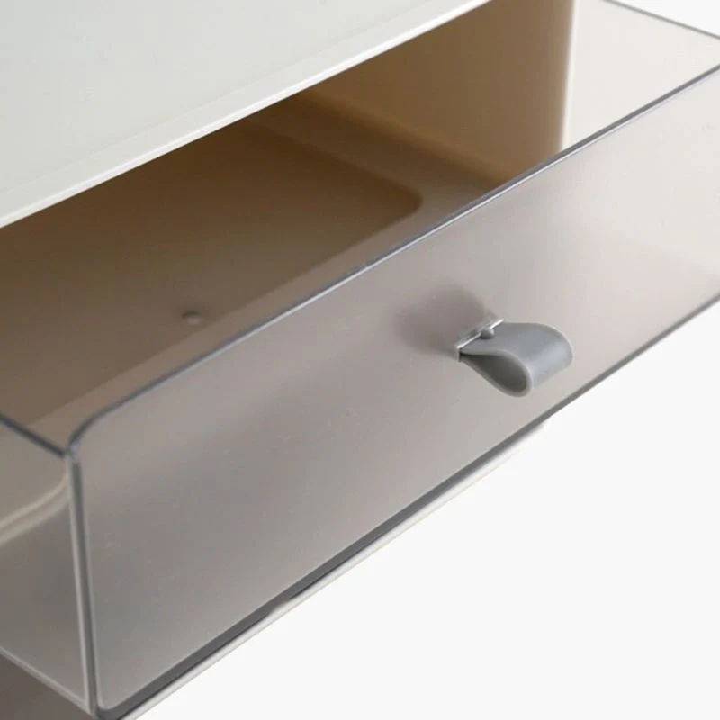 Armoire moderne à tiroirs en acrylique, classeur pour la maison ou le bureau Clearhalo