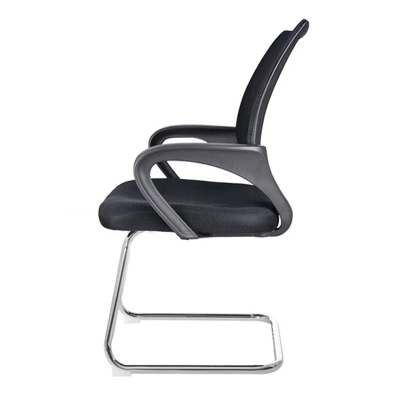 Aucune chaise de bureau à bras fixes avec roues, chaise arrière respirante AirGrid Clearhalo