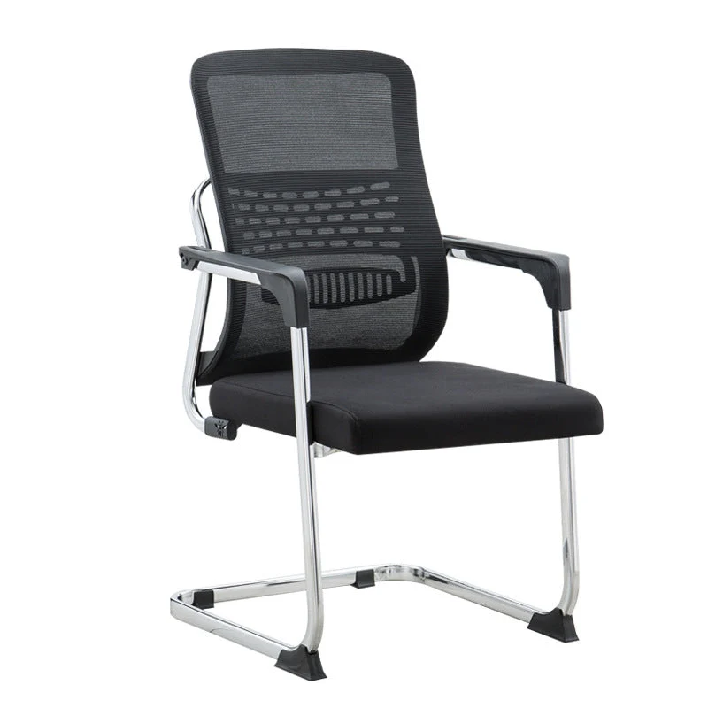 Aucune chaise de bureau moderne de roues aucune chaise de bureau ergonomique pénible Clearhalo