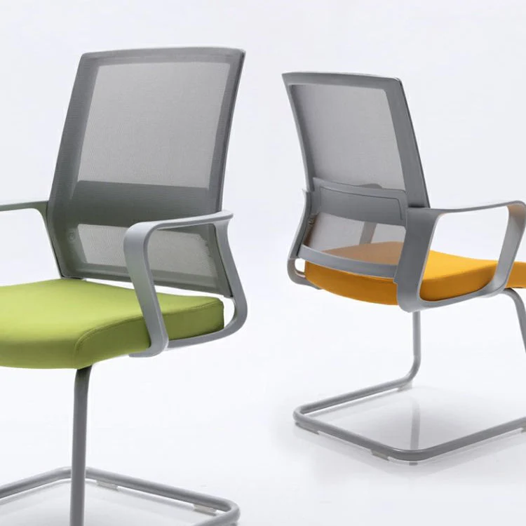 Aucune chaise de bureau moderne de roues aucune chaise de bureau ergonomique pénible Clearhalo