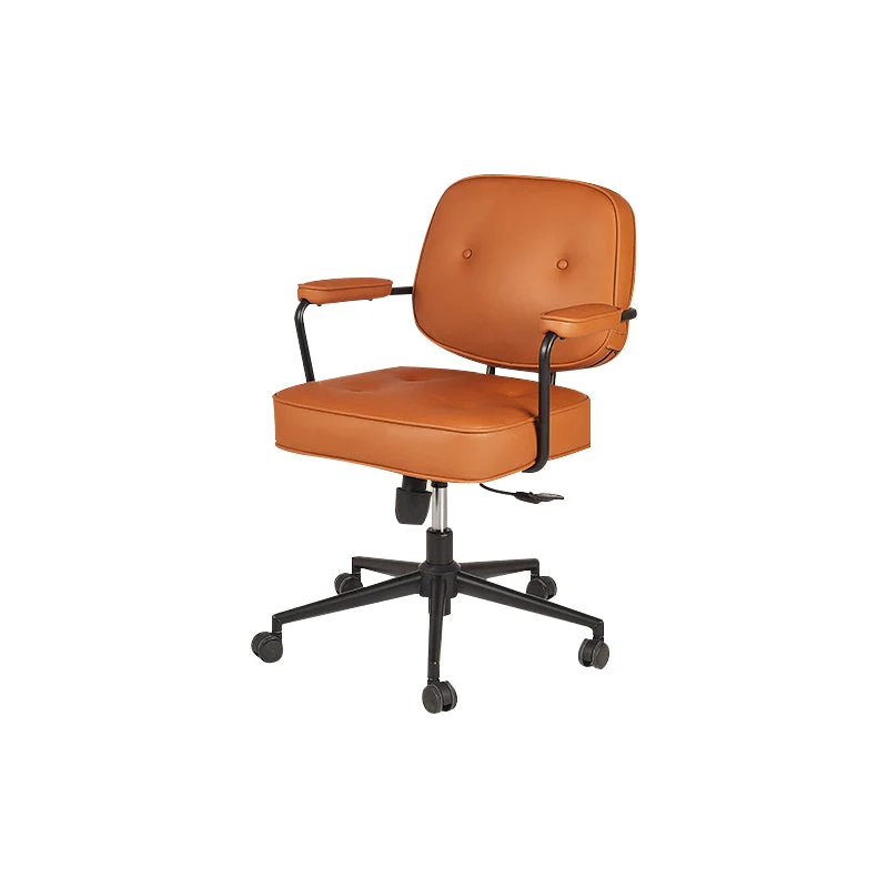 Bras contemporains inclus chaise de travail chaise de bureau à hauteur de siège réglable pour bureau Clearhalo