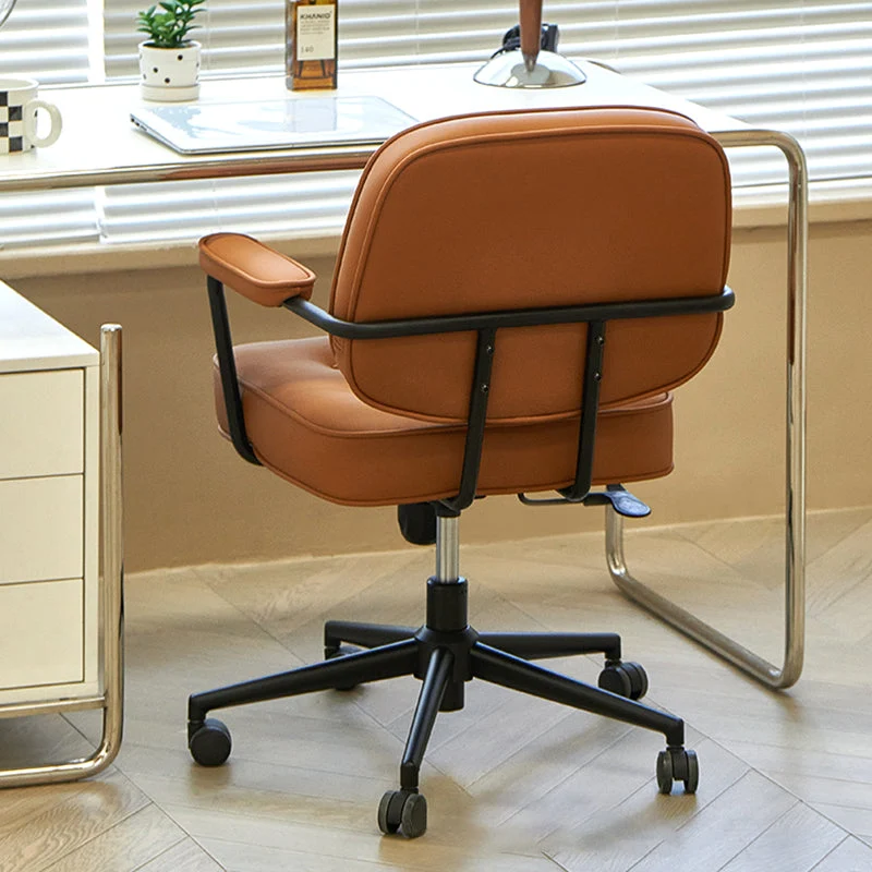 Bras contemporains inclus chaise de travail chaise de bureau à hauteur de siège réglable pour bureau Clearhalo