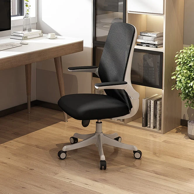 Bras tapissés démontables modernes de chaise de bureau aucune chaise de bureau pénible Clearhalo