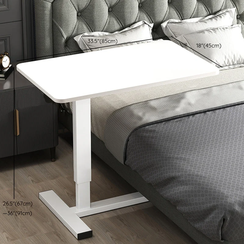 Bureau de base de piédestal de bureau d'écriture de chambre à coucher réglable de taille Clearhalo