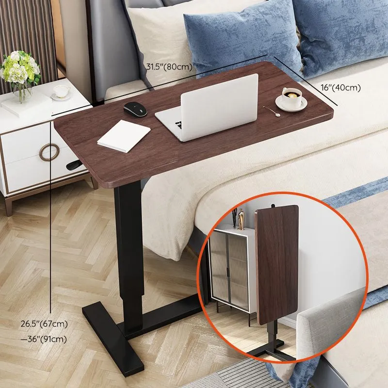 Bureau de base de piédestal de bureau d'écriture de chambre à coucher réglable de taille Clearhalo