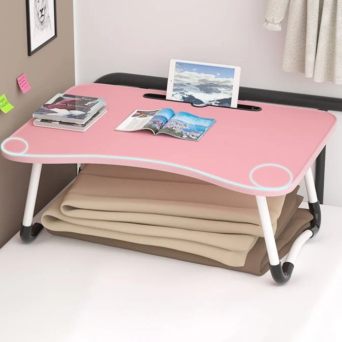 Bureau en bois artificiel de style moderne 23,6"L bureau de dortoir de chambre à coucher Clearhalo
