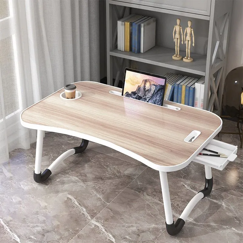 Bureau en bois artificiel de style moderne 23,6"L bureau de dortoir de chambre à coucher Clearhalo