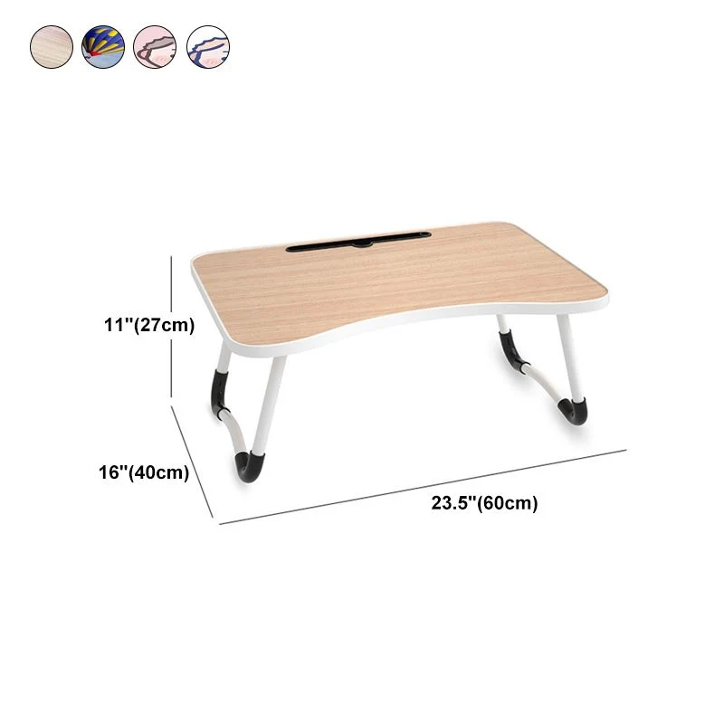 Bureau en bois artificiel de style moderne 23,6"L bureau de dortoir de chambre à coucher Clearhalo