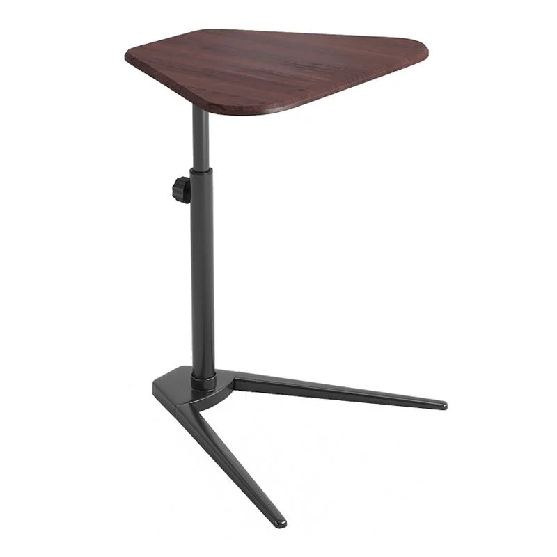 Bureau en bois de convertisseur de bureau debout de piédestal contemporain Clearhalo