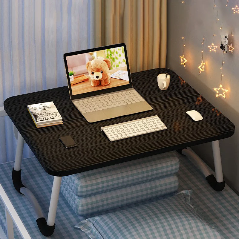 Bureau en bois moderne dans un bureau rectangulaire pliant pour chambre à coucher Clearhalo