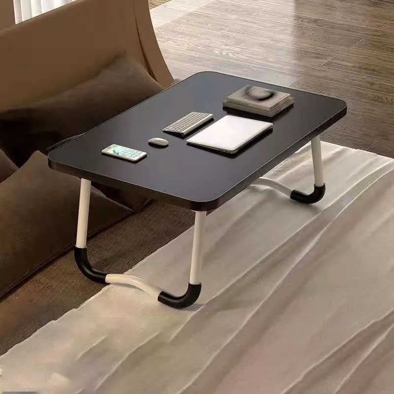 Bureau en bois moderne dans un bureau rectangulaire pliant pour la maison Clearhalo