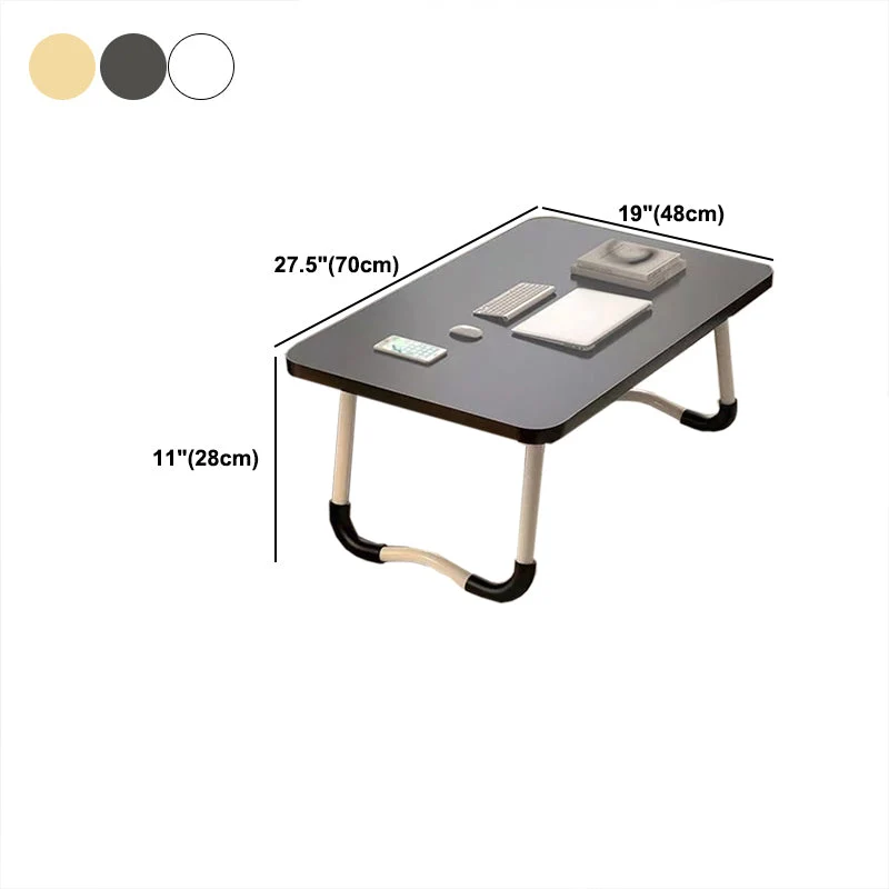 Bureau en bois moderne dans un bureau rectangulaire pliant pour la maison Clearhalo