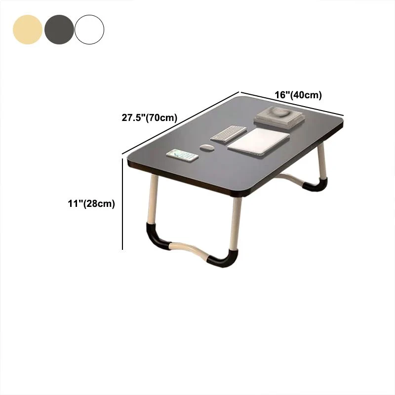 Bureau en bois moderne dans un bureau rectangulaire pliant pour la maison Clearhalo