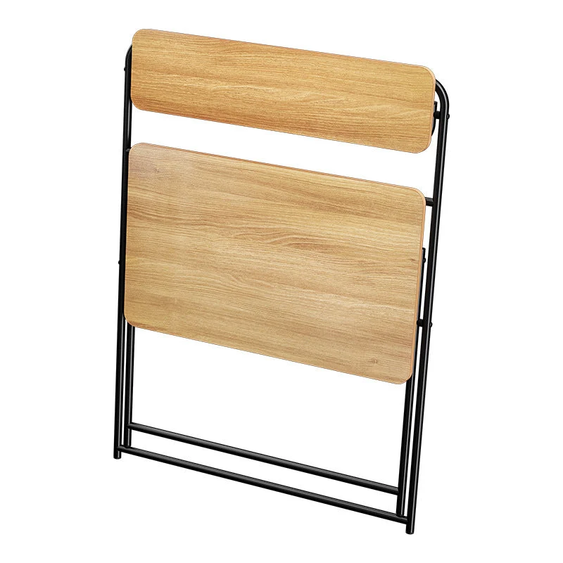 Bureau en bois de Style moderne, bureau d'écriture rectangulaire pliant pour la maison Clearhalo