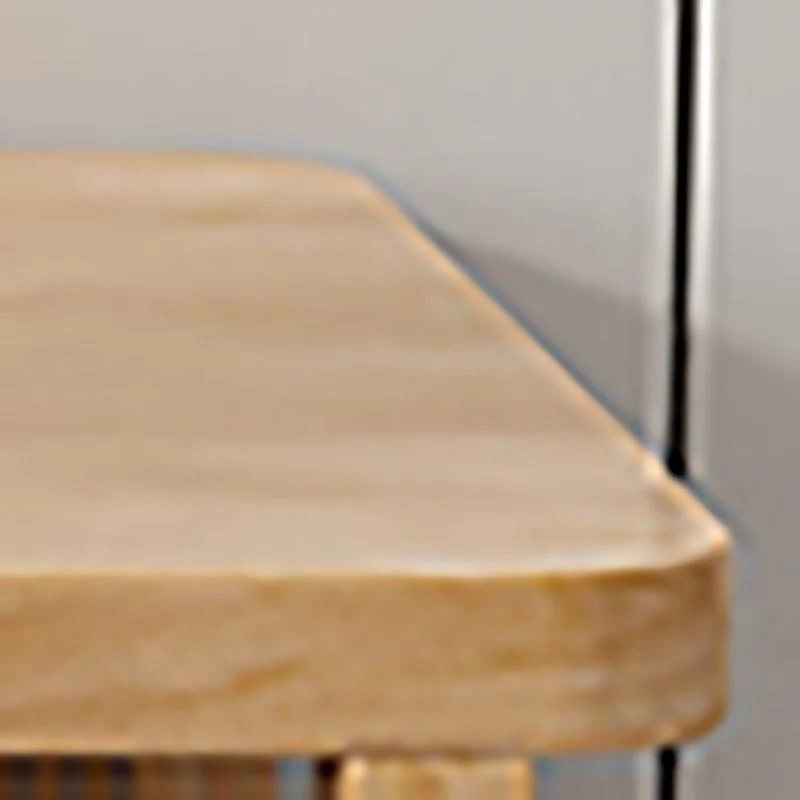 Bureau en bois de Style moderne, bureau d'écriture naturel en forme de L pour la maison Clearhalo